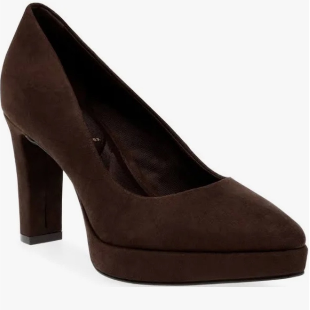 Anne Klein Dark Brown Pumps